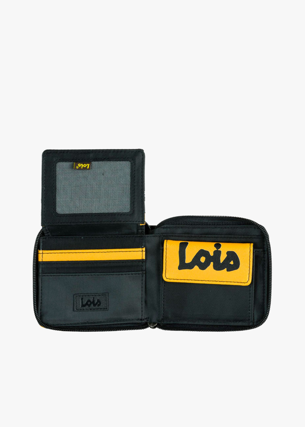 Cartera pequeña con billetera monedero bicolor