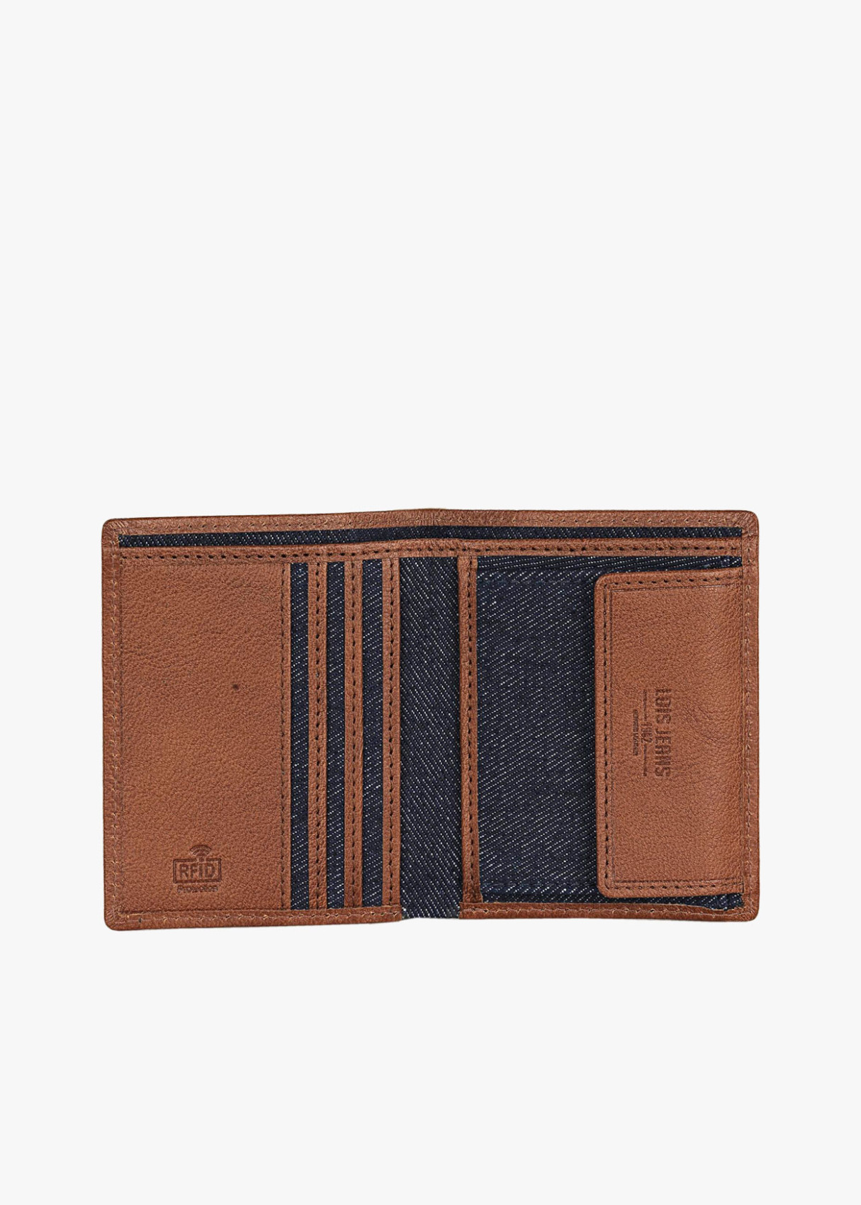 Cartera de Lona Denim azul