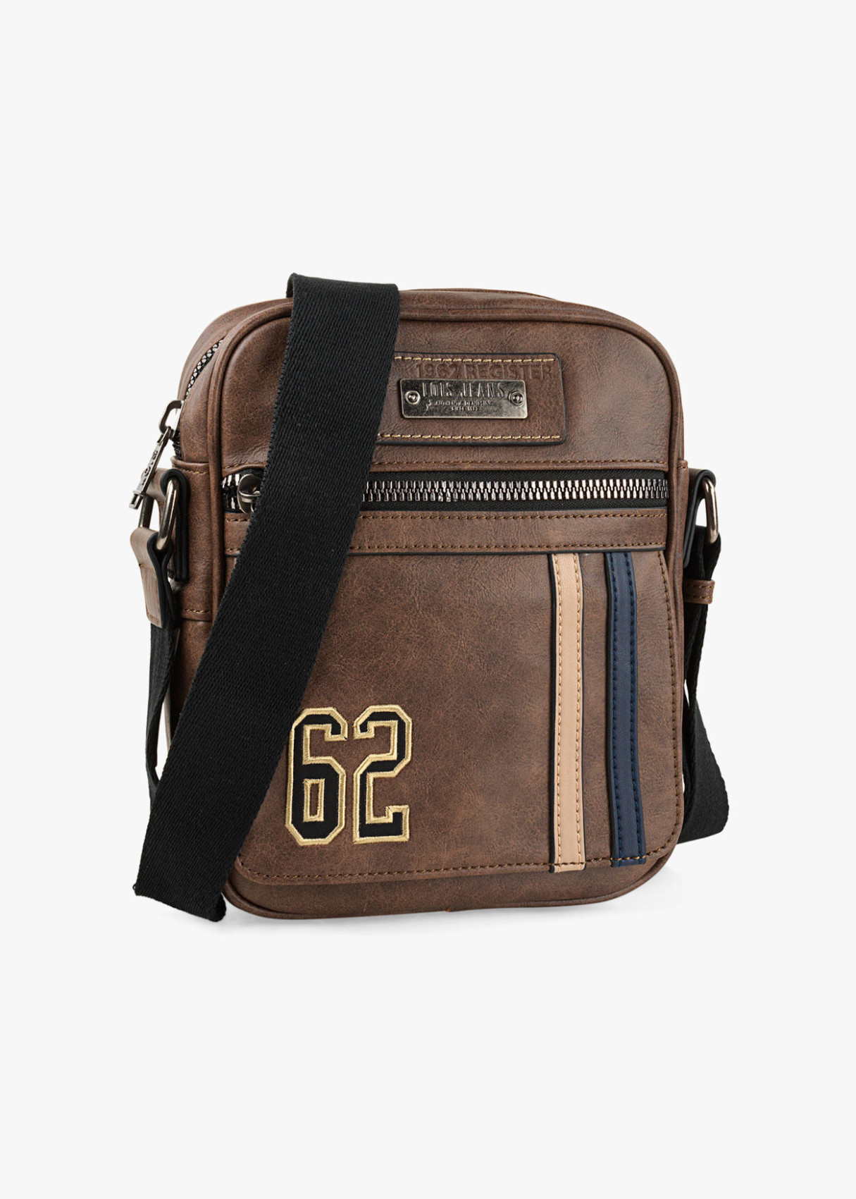 Bandolera ajustable Lois 62 marrón