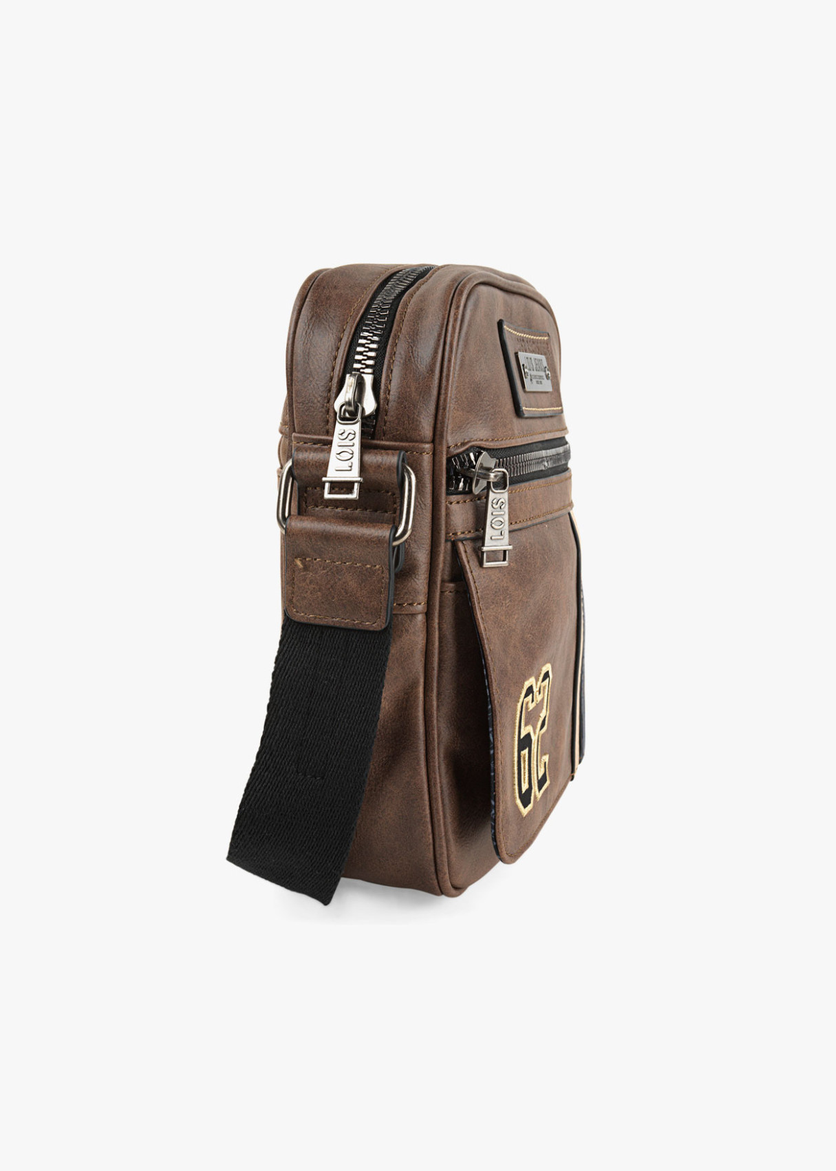 Bandolera ajustable Lois 62 marrón
