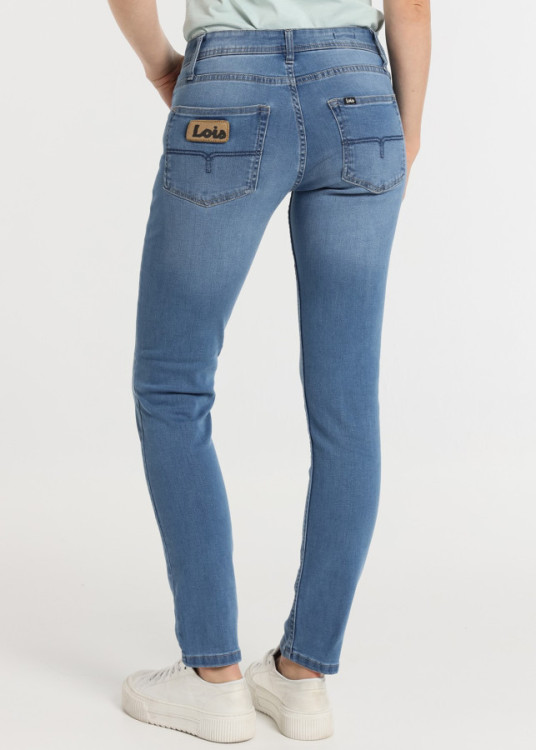 Jeans Slim Cintura Baja